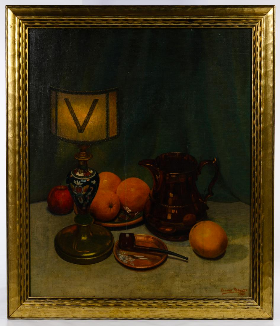 Elling Tronnes (American, 1870-1965) Oil on Canvas (1 of 6)