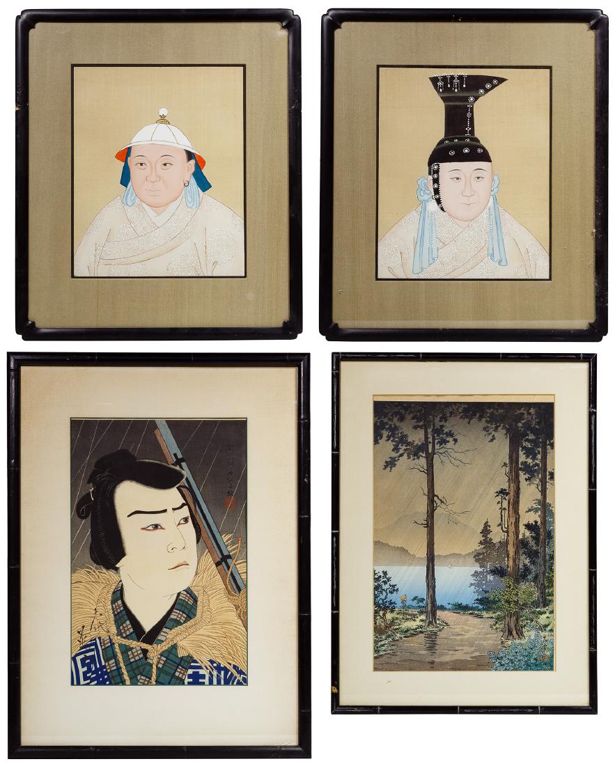 Asian Framed Artwork (1 of 8)
