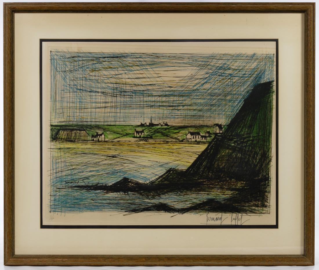 Bernard Buffet (French, 1928-1999) 'Environs d'Erquy' (1 of 5)