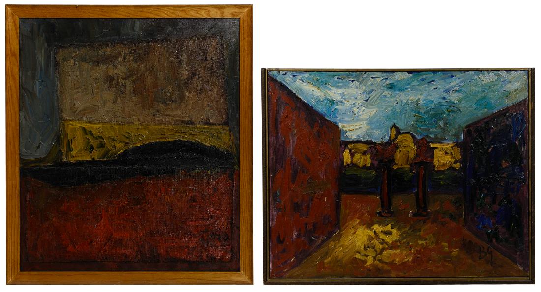 Manuel Blanco-Gonzalez (Spanish, 1932-2004) Oil on (1 of 3)