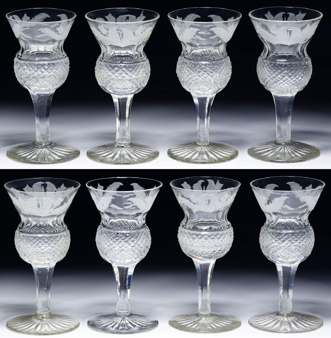 Edinburgh Crystal 'Thistle' Cordial Glasses Jan 20, 2019 Leonard