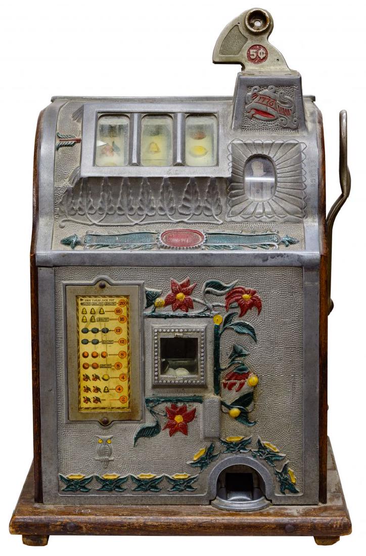 Mills Gooseneck 5c Slot Machine