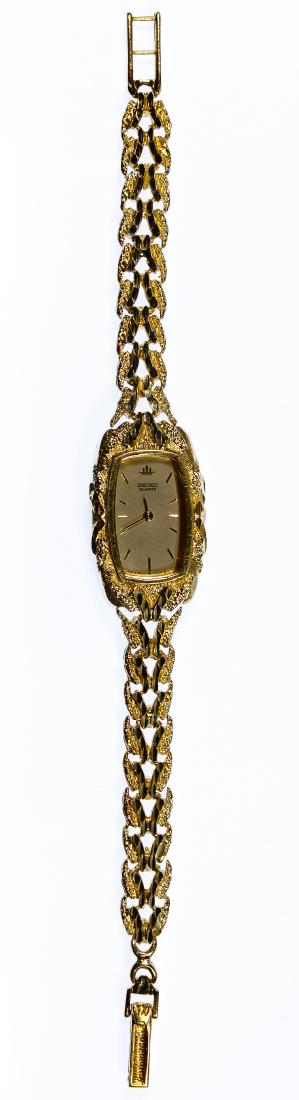 Seiko 14k Gold Surround and Band Wrist Watch (1 of 3)