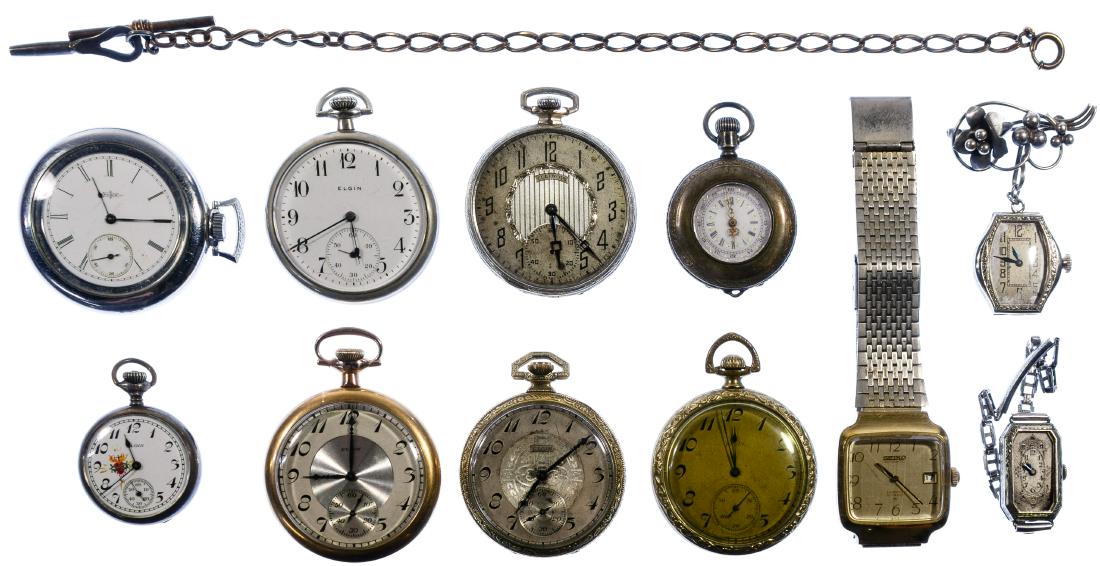 Pocket, Pendant and Wrist Watch Assortment (1 of 1)