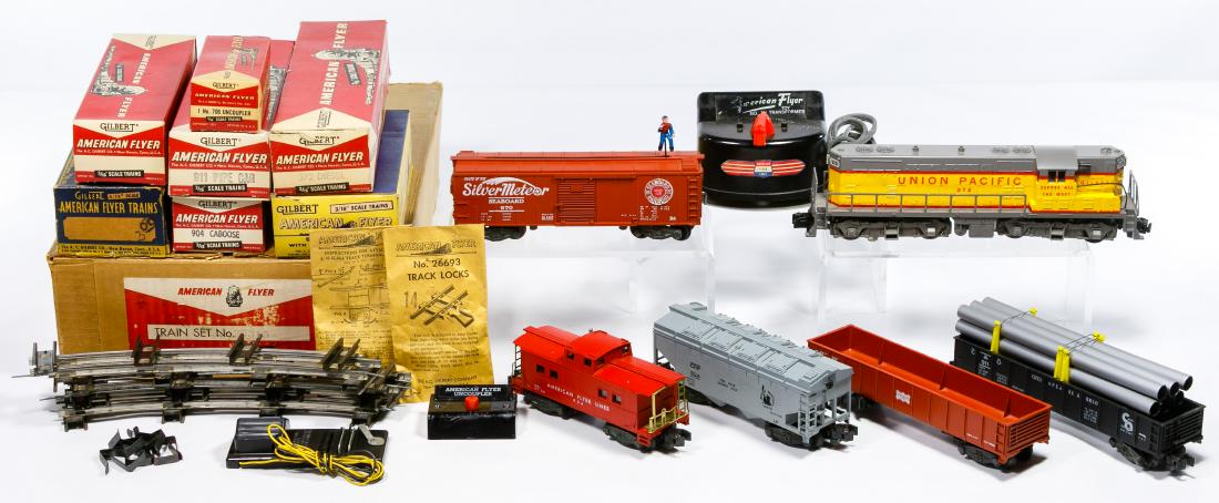 American Flyer Model Train Assortment (1 of 1)