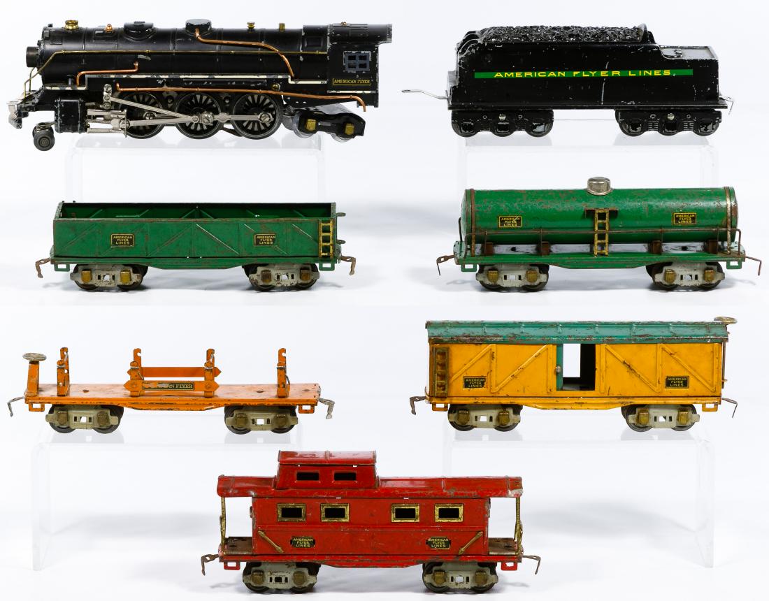 American Flyer O-Gauge Hudson Steam Freight Model Train (1 of 2)