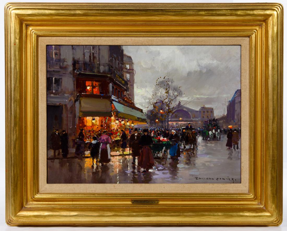 Edouard Cortes (French, 1882-1969) 'Gare de l'Est' (1 of 8)