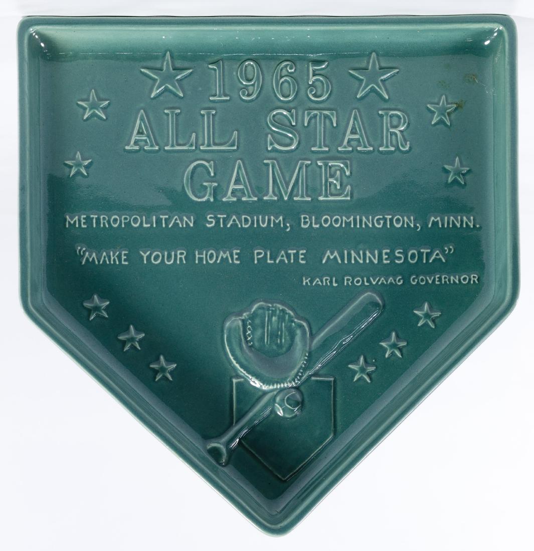 Red Wing Pottery 'All Star Game' Home Plate (1 of 2)