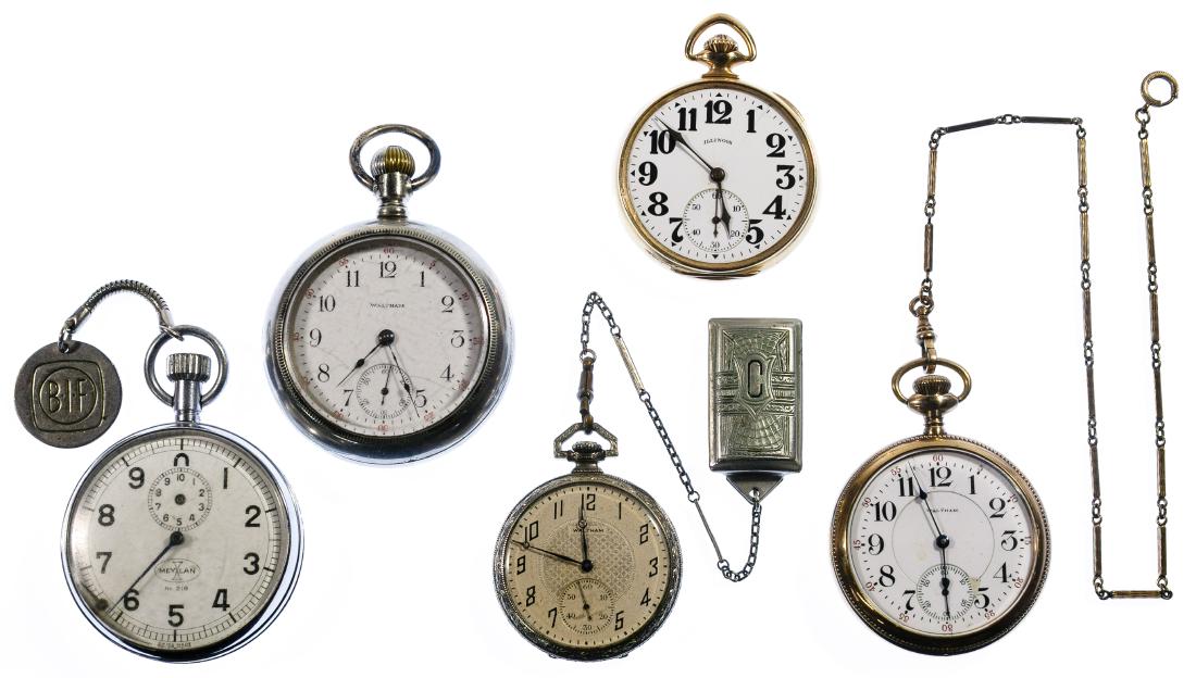 Illinois Gold Filled Open Face 'Sangamo' Pocket Watch (1 of 5)