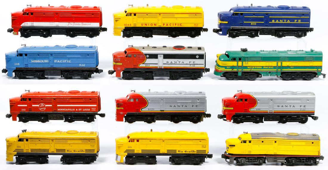 Lionel Model Train Locomotive Assortment (1 of 2)