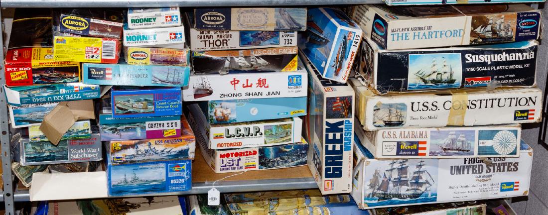 Model Ship Kit Assortment (1 of 1)