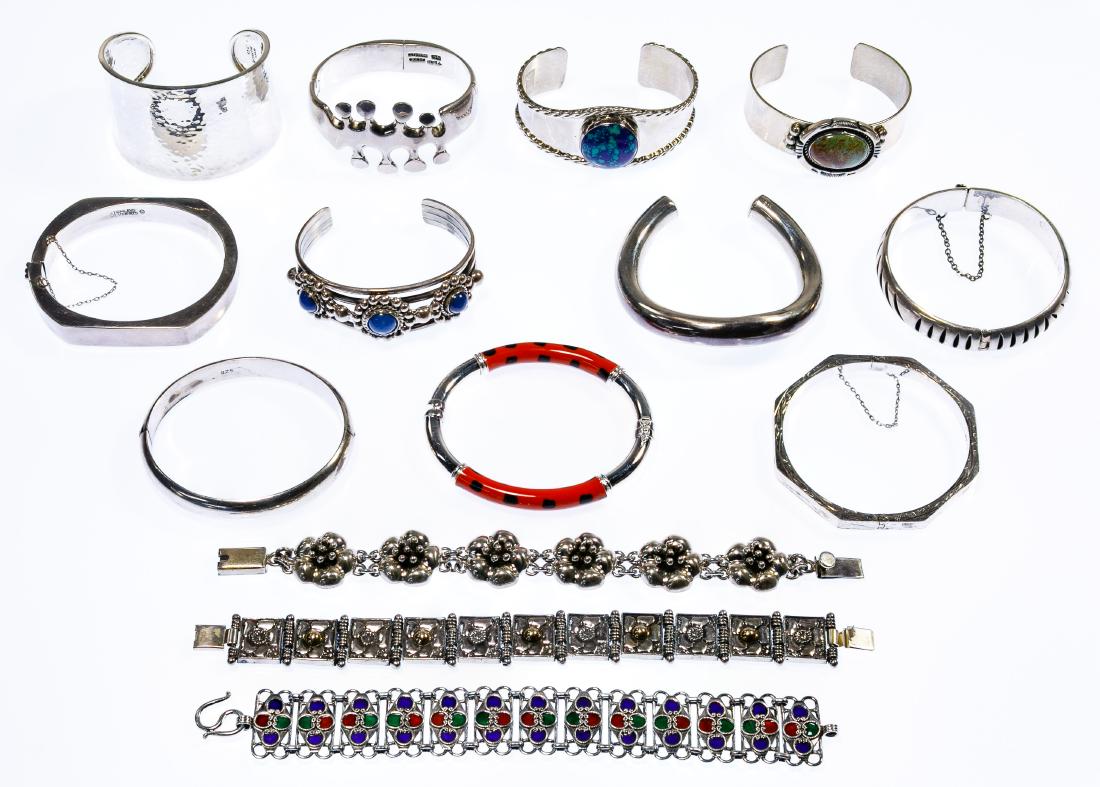 Sterling Silver Bracelet Assortment (1 of 1)