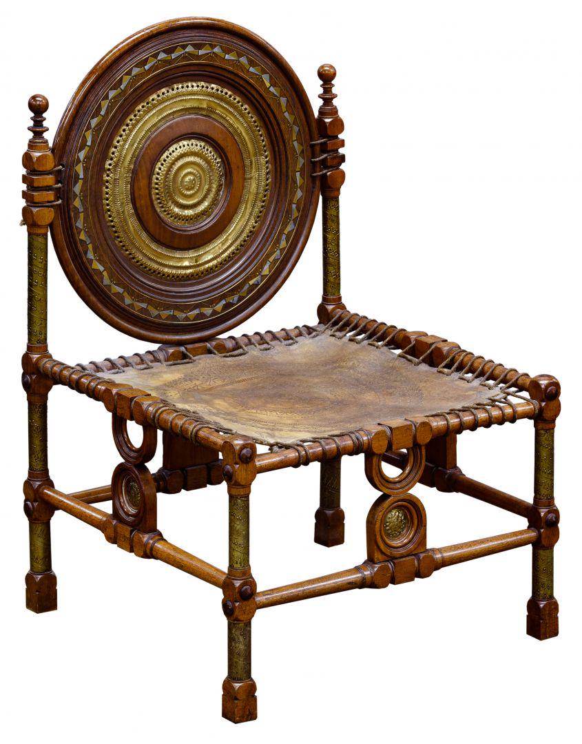 Carlo Bugatti (Italian, 1856-1940) Chair (1 of 8)