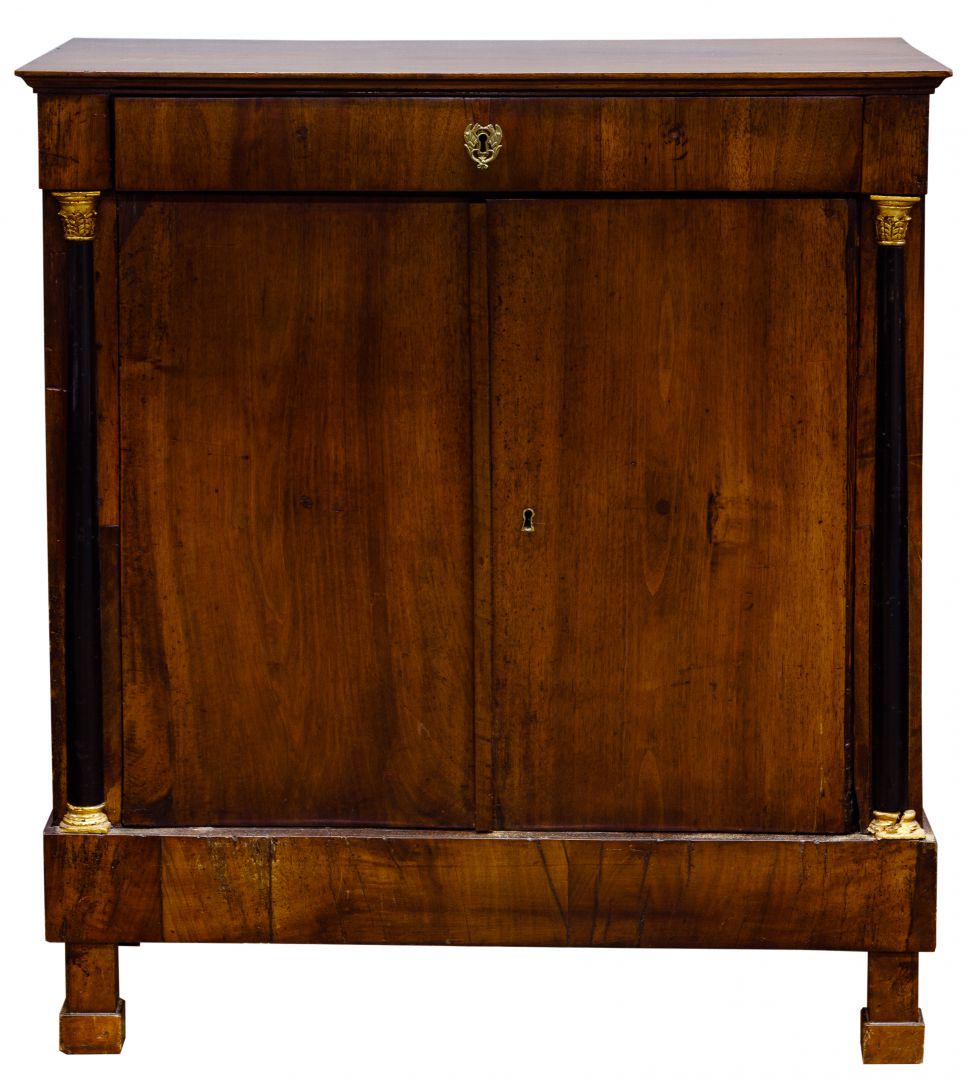 French Empire Mahogany Cabinet (1 of 6)