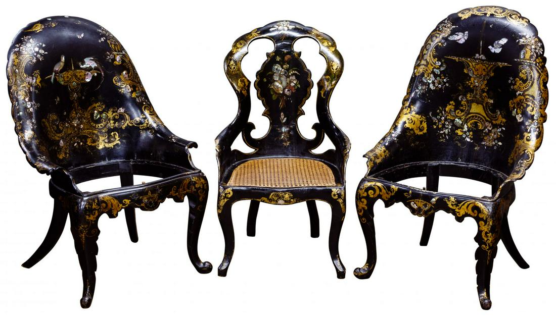 Vintage Papier Mache Furniture For Sale Antique Papier Mache