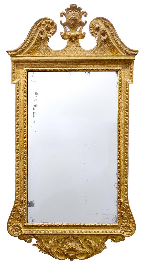 English George I Carved and Gilt Pier Mirror (1 of 9)
