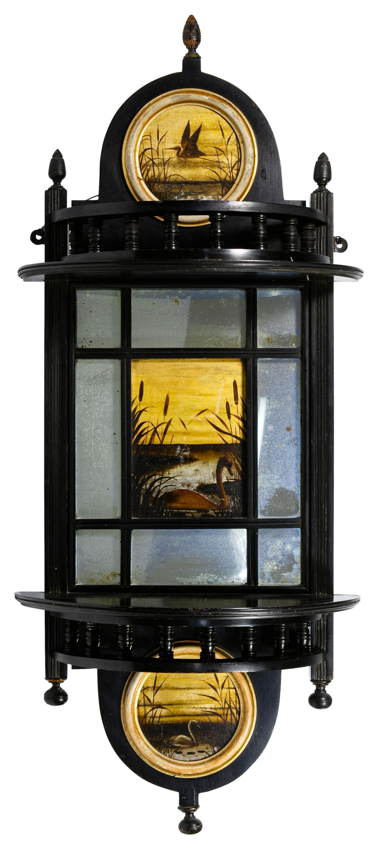 English Demilune Wall Shelf (1 of 4)