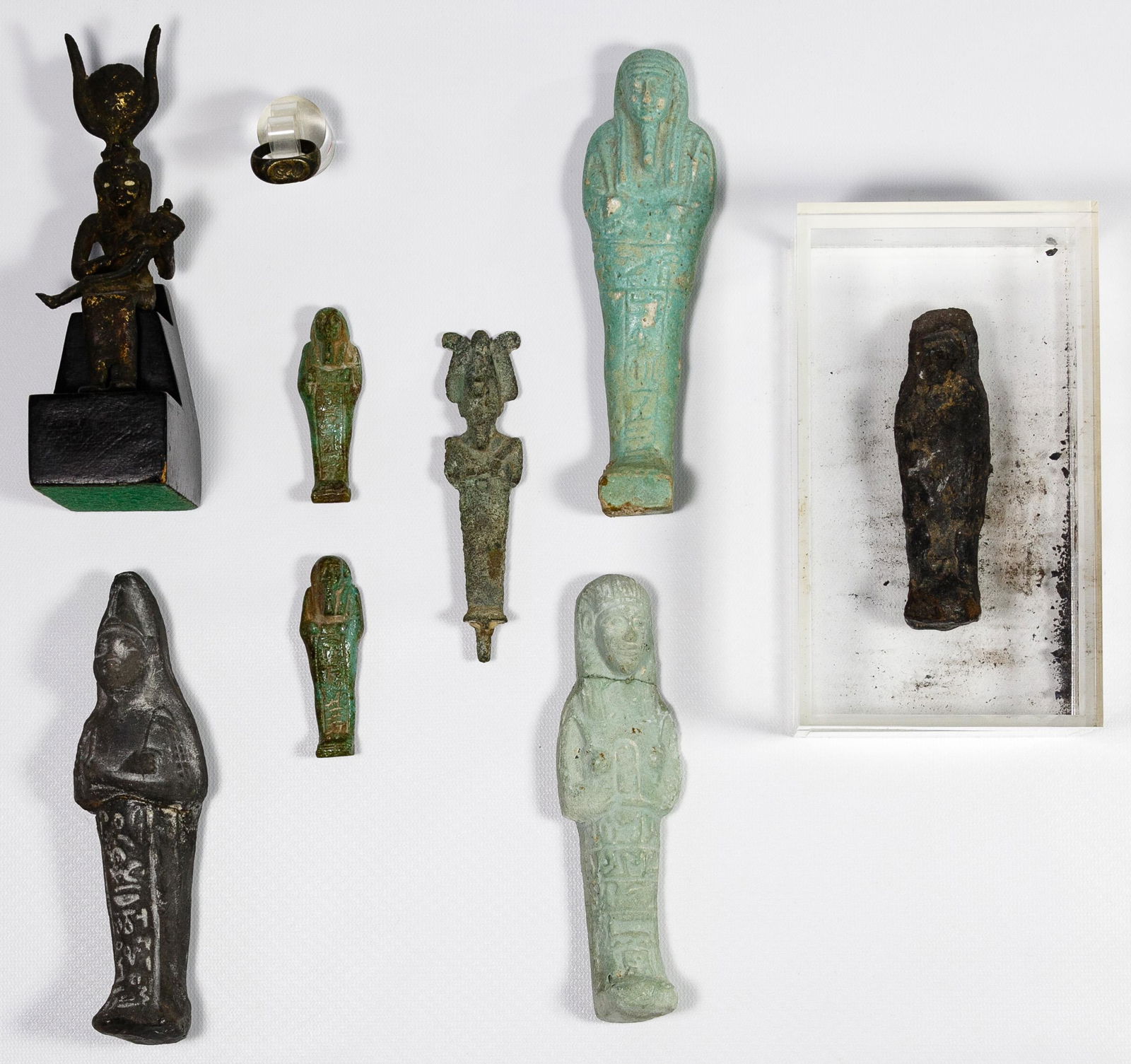 Egyptian Ushabti Figure Assortment (1 of 1)