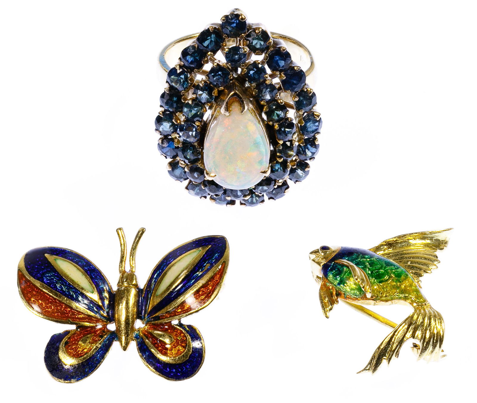 18k Gold and 10k Gold Jewelry Assortment (1 of 2)