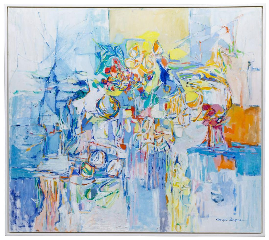 Margot Bergman (American, b.1934) Oil on Canvas (1 of 4)