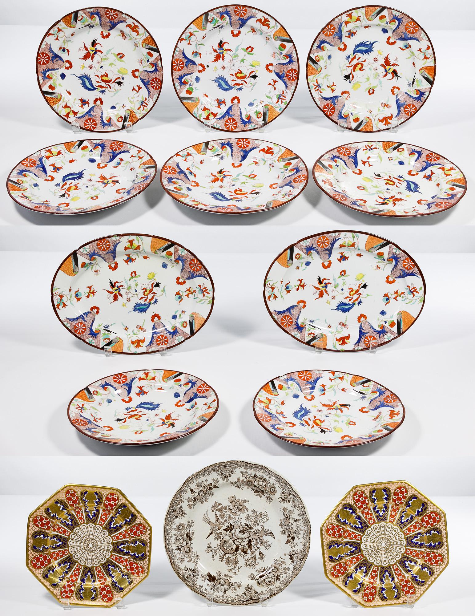 Coalport Dinner Plate and Platter Assortment (1 of 8)