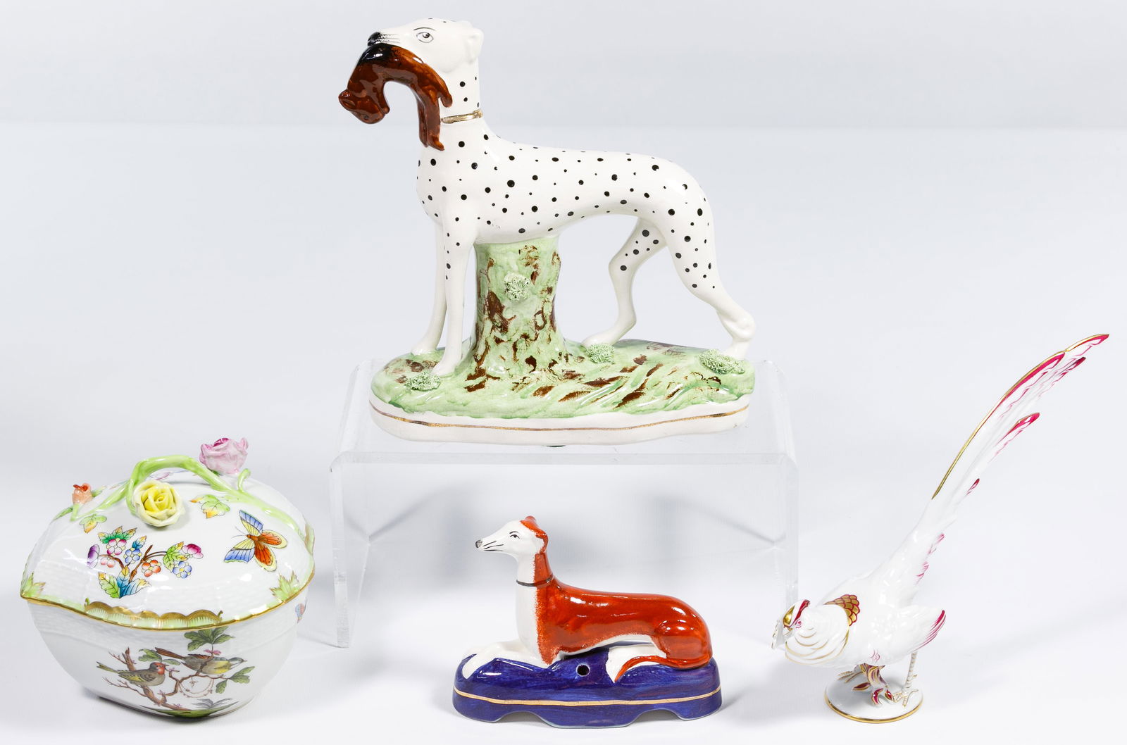 Herend and Staffordshire Porcelain Assortment (1 of 1)