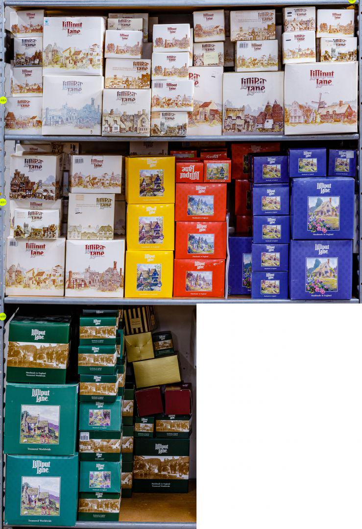 Lilliput Lane Assortment: Lilliput Lane Assortment Approximately two-hundred twelve items including (Click here for item list) Condition: Very Good to Fair, see PDF for det