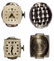 14k White Gold Case Wrist Watches - 2