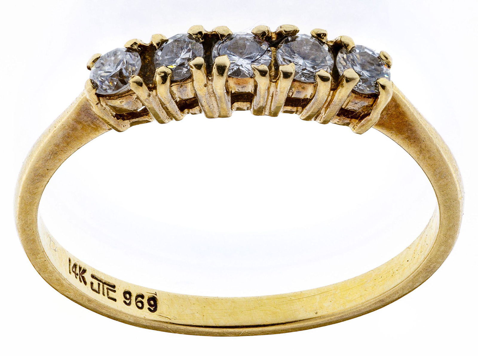 14k jtc 969 gold ring deals