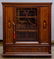 Mahogany Book Case / Display Cabinet