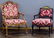 Victorian Style Sofa and Arm Chair Assortment - 3