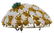 18k Gold, Opal, Emerald and Diamond Brooch - 3