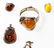 Amber and Mixed Silver Jewelry Assortment - 2