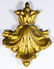 Gold Square Mirror - 4