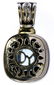 David Yurman 14k Gold and Sterling Silver Pendant - 2