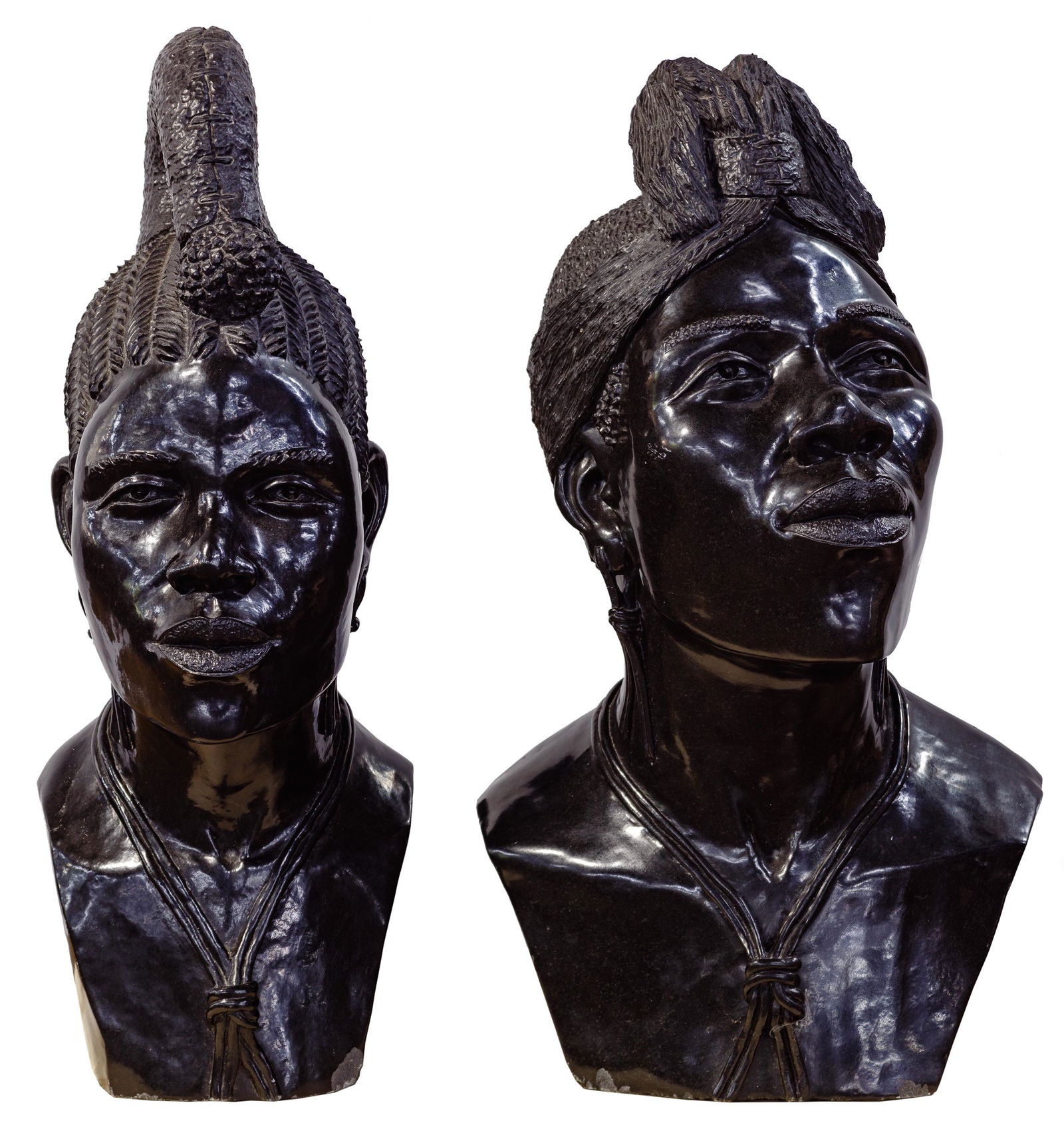 Darios Chikumbirke (Zimbabwean, 20th Century) Carved (1 of 9)
