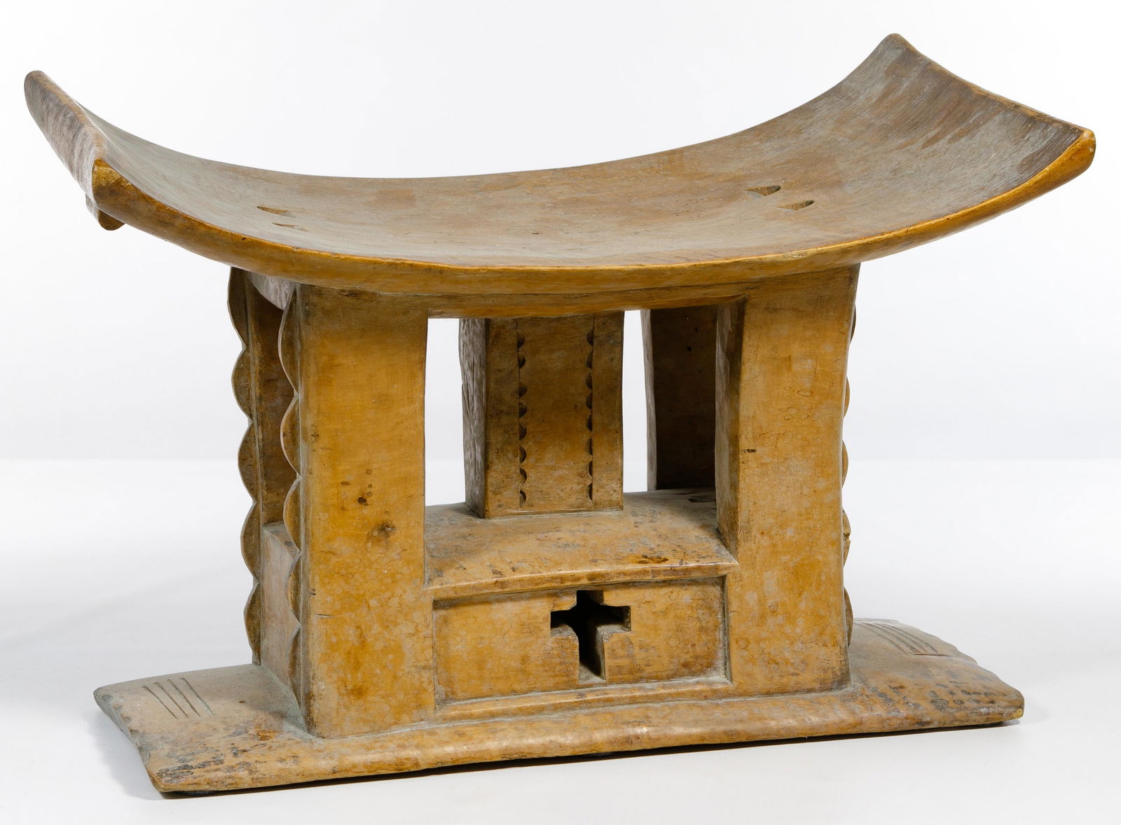 African Ghana Ashanti Stool (1 of 4)