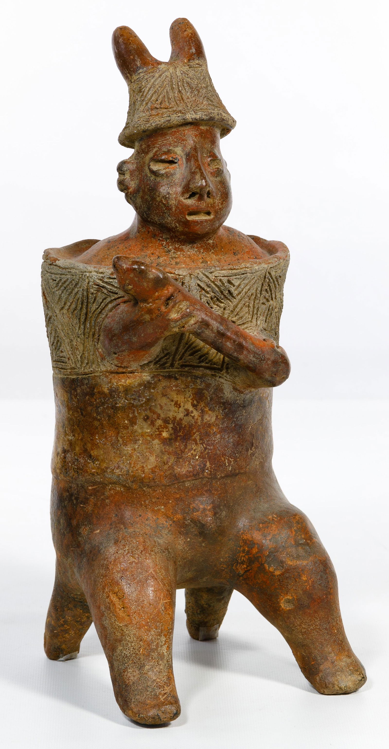 Pre-Columbian Nayarit Warrior Figure (1 of 5)