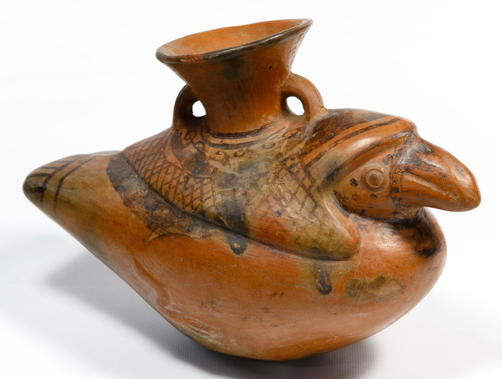 Pre-Columbian Chimu Bird Effigy Vessel (1 of 3)