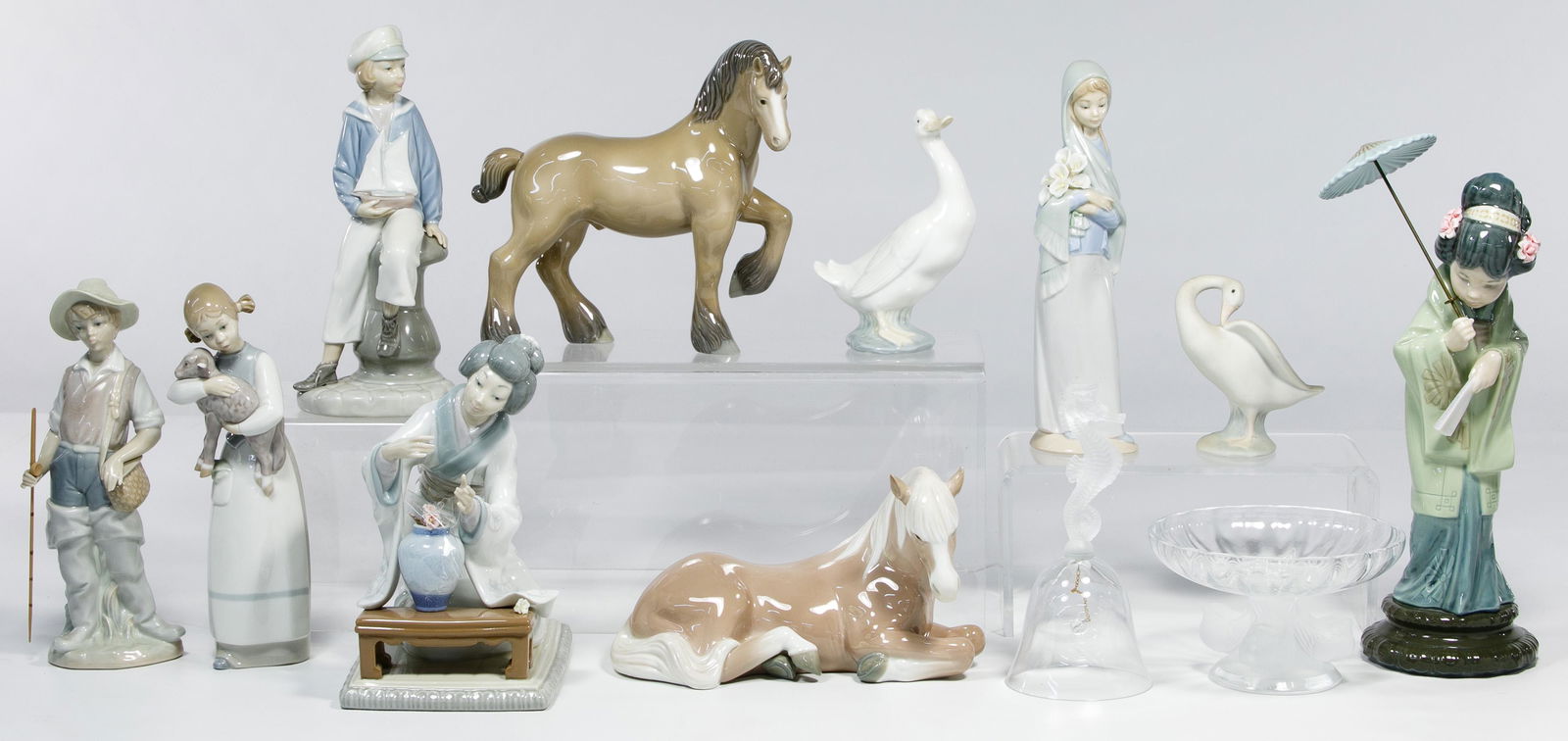 Lladro and Lalique Crystal Assortment (1 of 1)