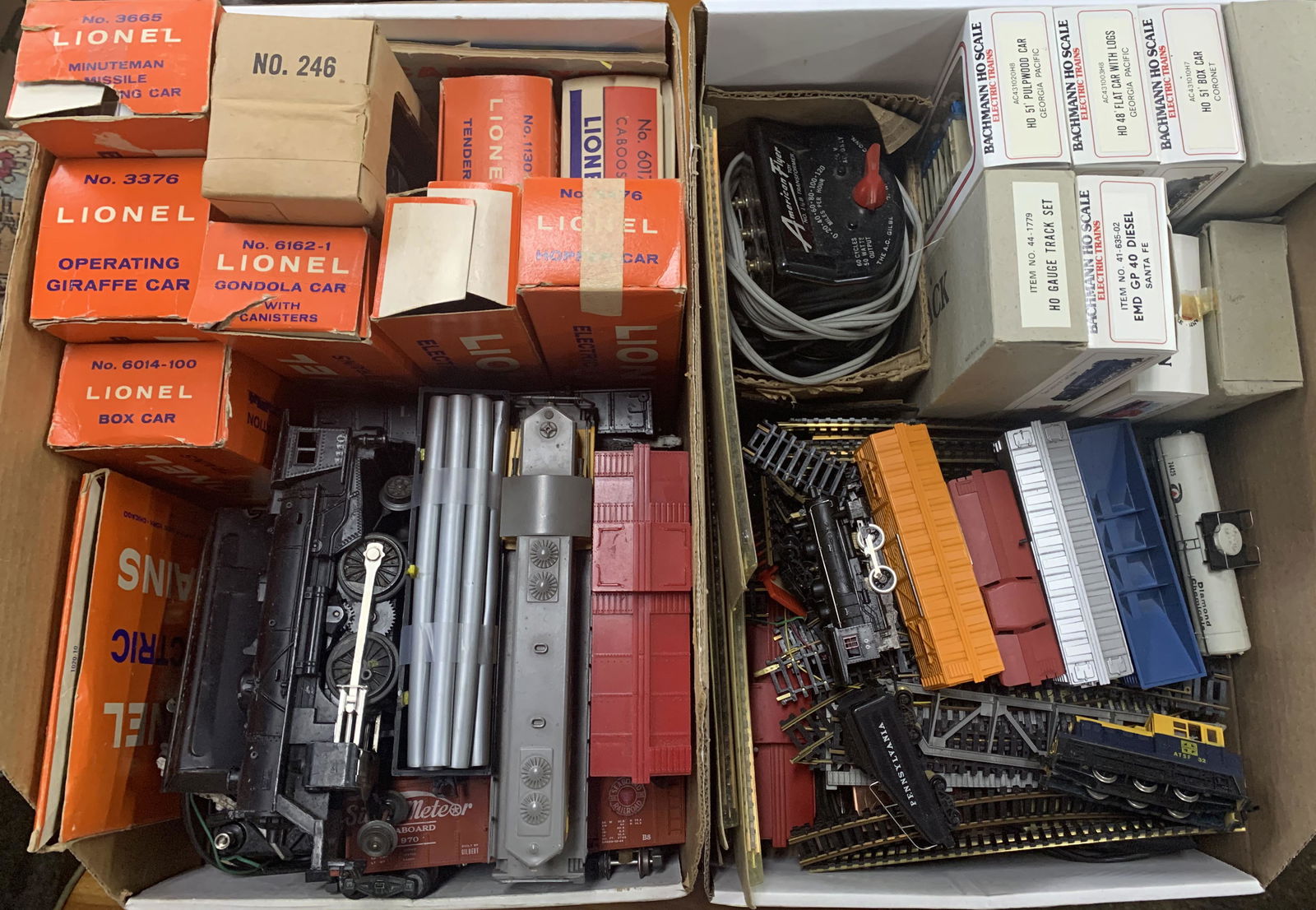 O-Guage and HO Scale Model Train Assortment (1 of 3)