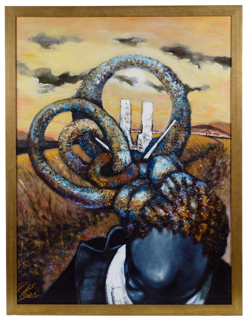 Jason O'Brien (Canadian, 20th Century) 'Blue Serengeti' (1 of 5)