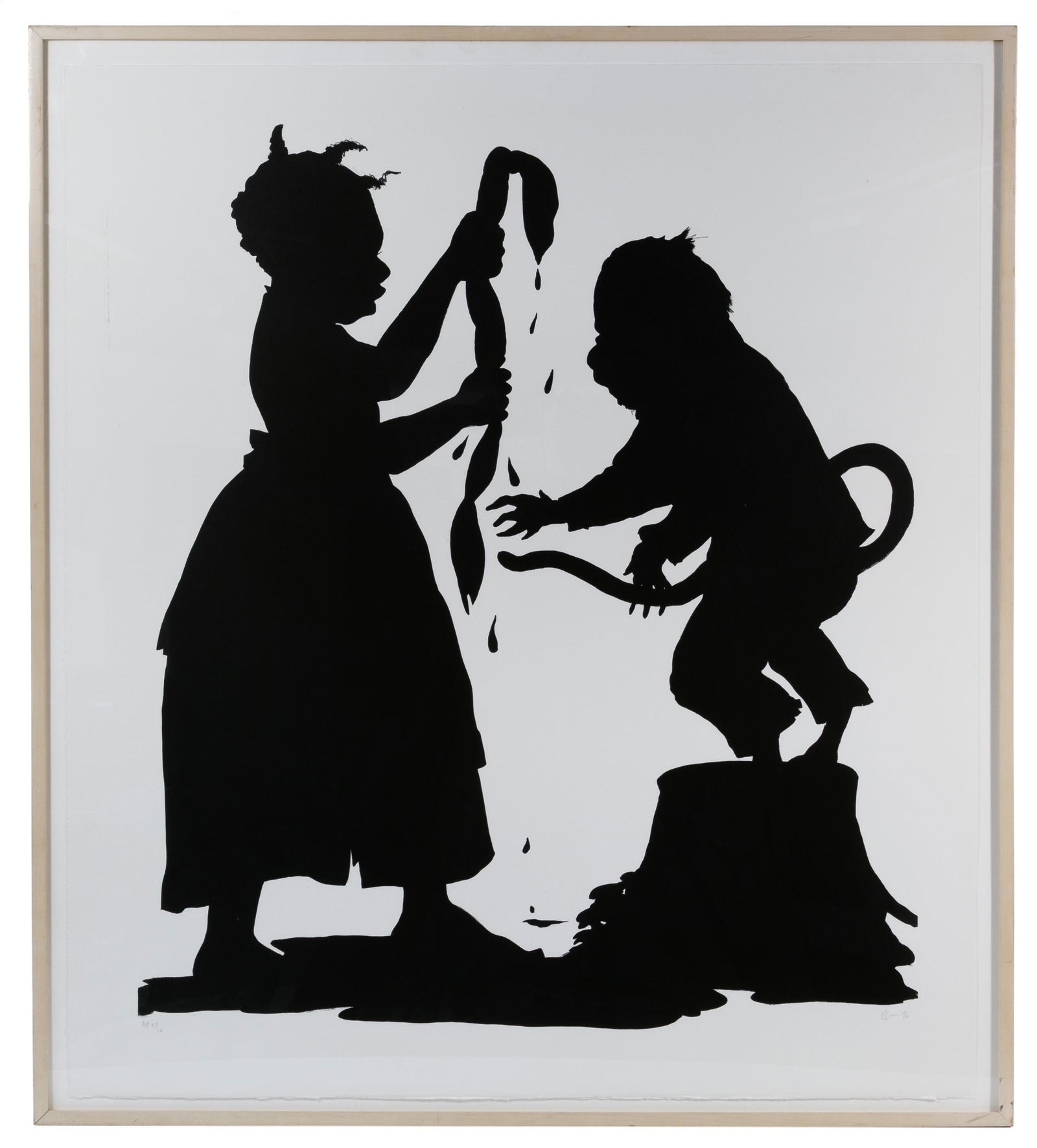 Kara Walker (American, b.1969) 'I'll Be a Monkey's (1 of 7)