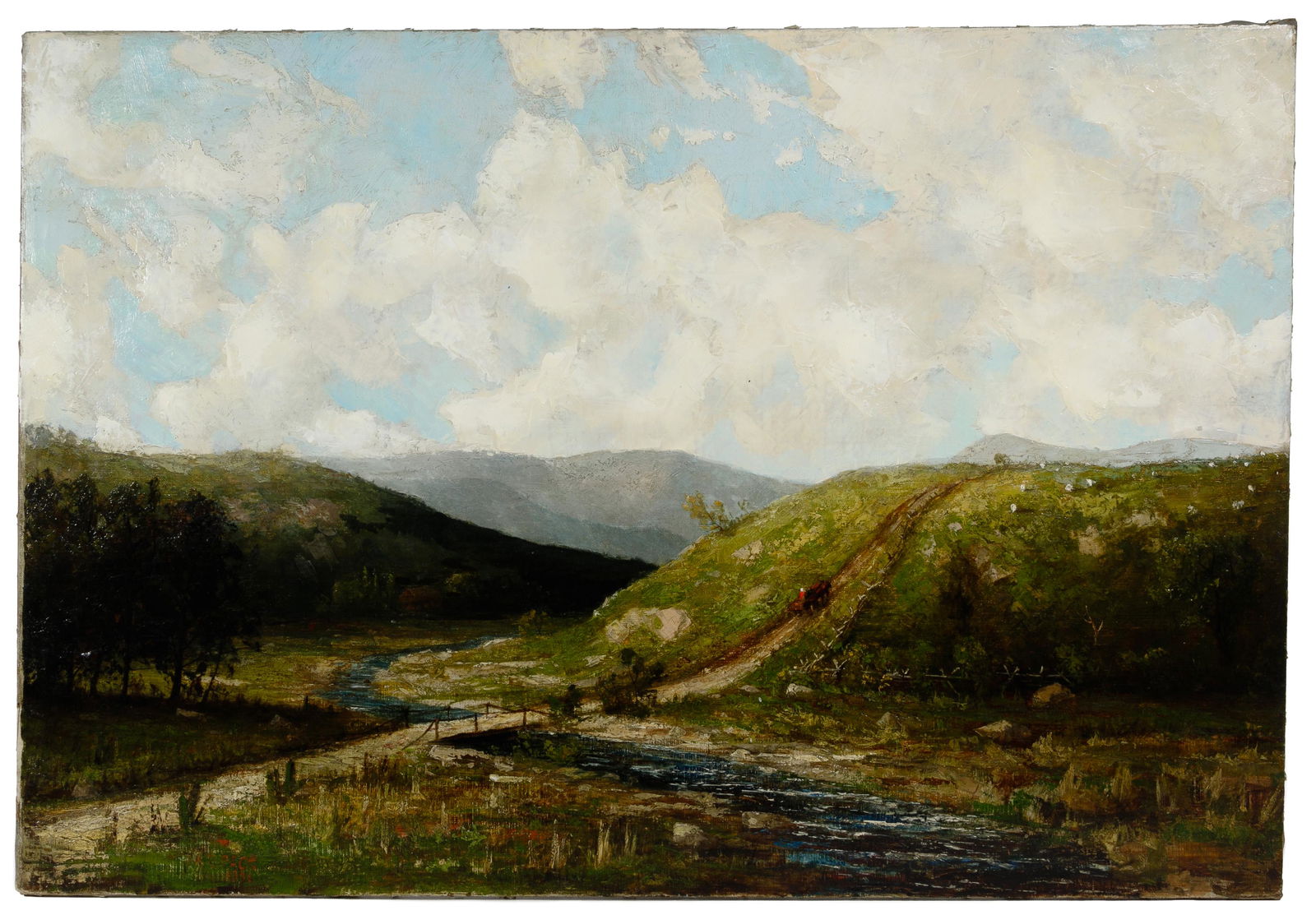 Charles Peck (American, 1827-1900) Oil on Canvas (1 of 8)