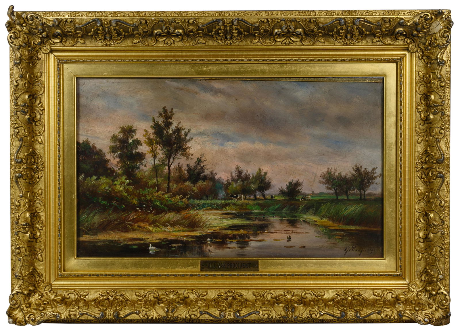 Albert Jurardus van Prooijen (Dutch, 1834-1898) Oil on (1 of 7)