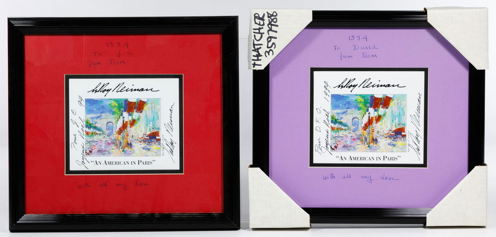 LeRoy Neiman (American, 1921-2012) Autographed (1 of 3)