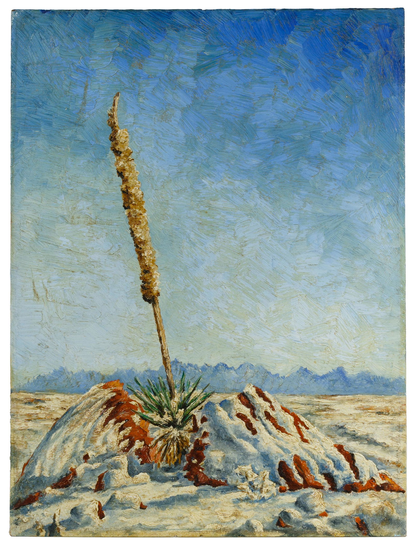 Unknown Artist (American, 20th Century) Oil on Canvas (1 of 4)