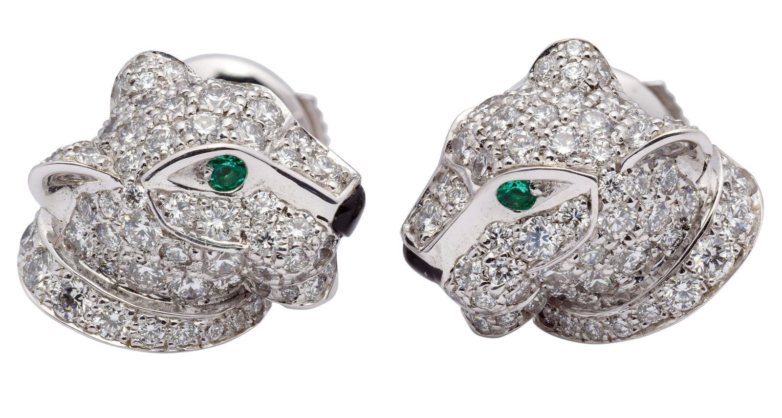 Cartier 18k White Gold, Emerald, Onyx and Diamond (1 of 6)