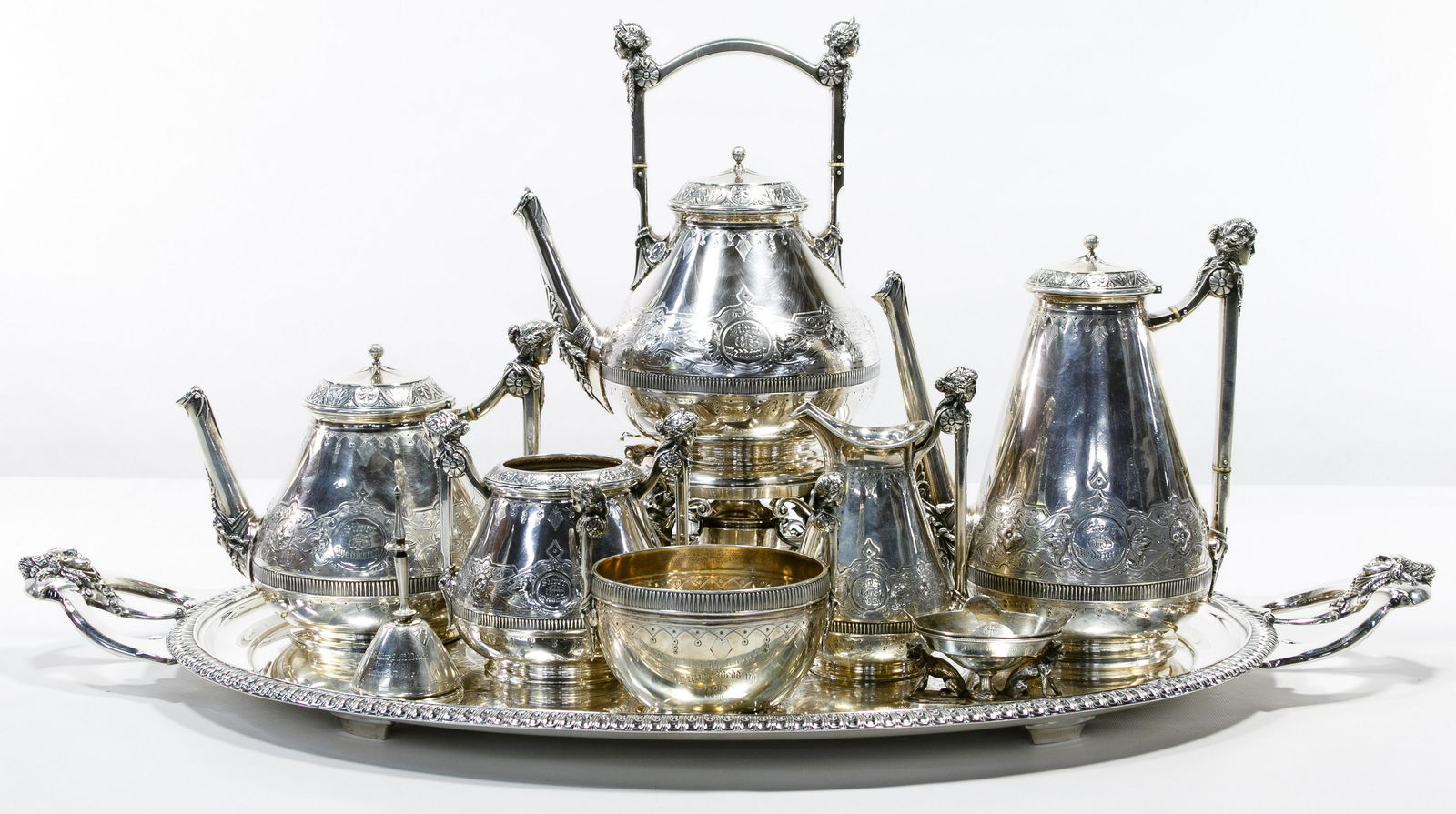 Gorham Sterling Silver Beverage Service (1 of 20)