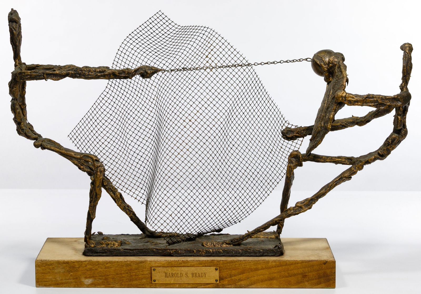 Harold S. Brady (20th Century) Gladiator Statue (1 of 2)